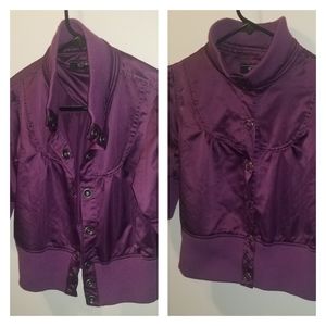 Euc ladies magic purple jacket